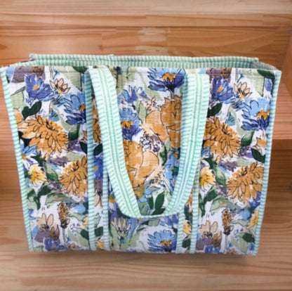 Sac tot bag en coton indien 