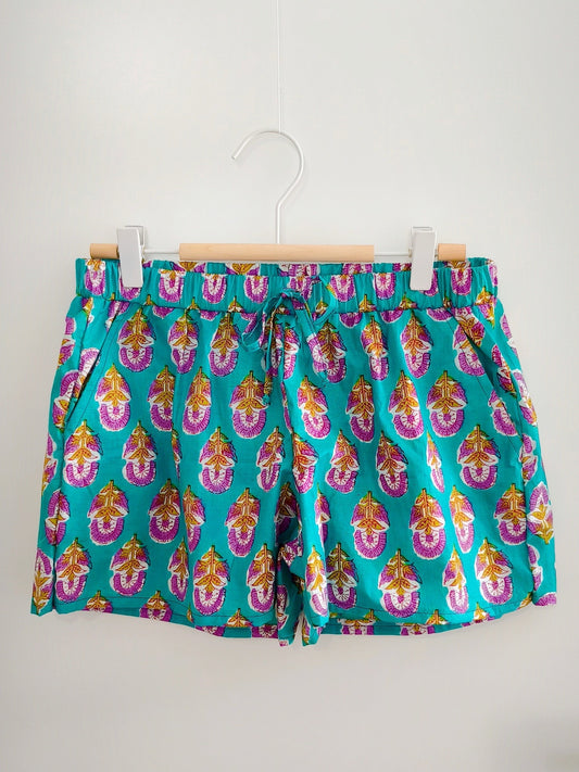 Short voile de coton indien 